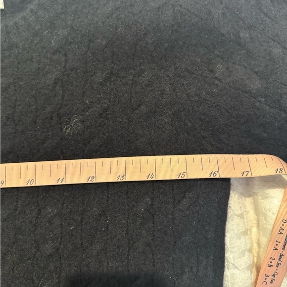 Lilly Pulitzer Black cashmere cable knit soft Sweater palm tree embroidery - Picture 6 of 7